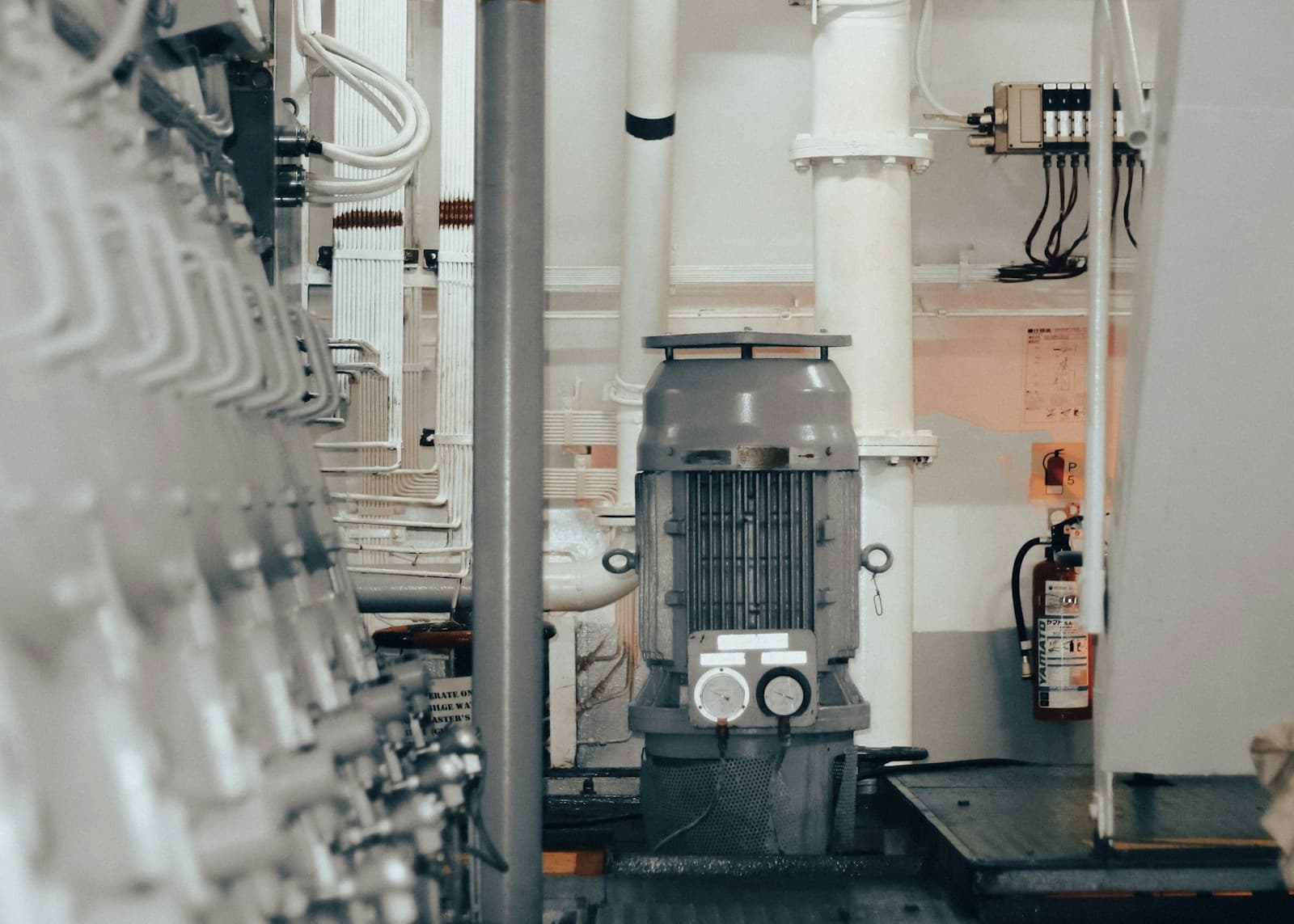 Electrical control panel + IoT gateway ในโรงซ่อมหัวรถจักร การรถไฟแห่งประเทศไทย